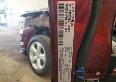 2022 Jeep Compass Latitude из США, поврежденный, VIN 3C4NJDBBXNT183880